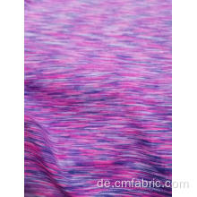 Stricker Polyester Spandex Yaen gefärbt Jersey Stoff